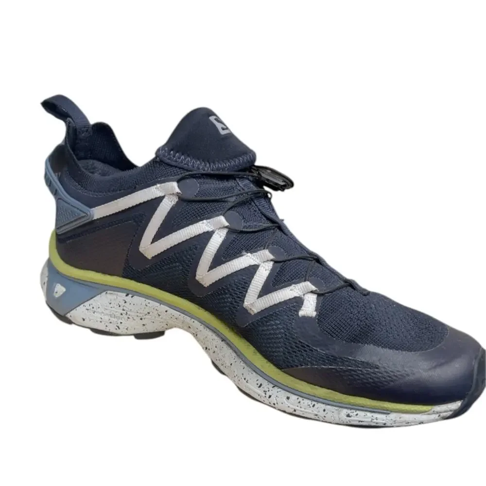 Salomon ACS Trail Running Shoes Men’s 11 Women’s 12 Navy Blue Gorpcore Outdoor